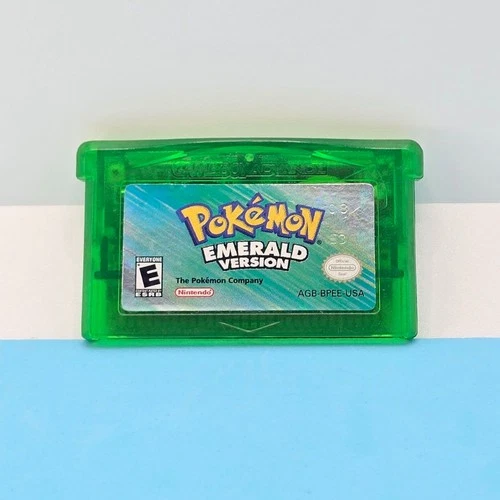 Pokemon Emerald Version USA Gameboy Advance GBA+ pokemon platinum ds fr