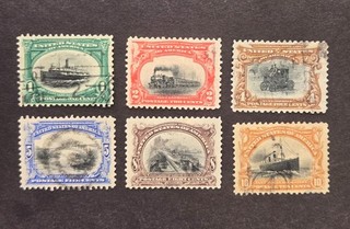 U.S. Sc # 294 299 Pan American Expo set used lot # 1401