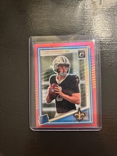 2025 Panini Donruss - Rated Rookie Tyler Shough #304 Optic Pink Prizm