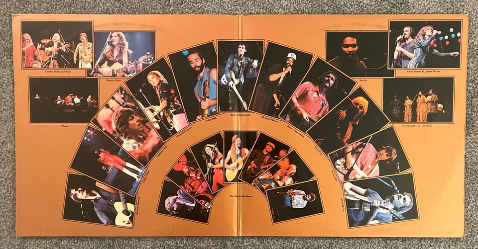 NO NUKES Triple Vinyl Record Album set 1979 w/ Booklet! Tom Petty / Springsteen Foto 4 de 4