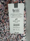 Ladies 4 X Plus Black Floral Pull On Shorts New Tags — photo 5