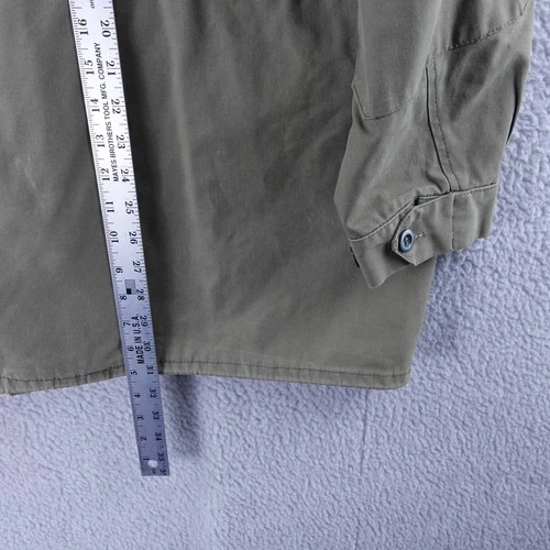 Vintage Russian Military Field Jacket Olive Green Hooded Utility Parka Size M image 6