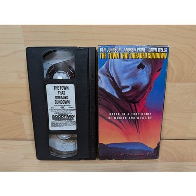 The Town That Dreaded Sundown VHS 1994 GoodTimes !1 FREE When You Buy 2!