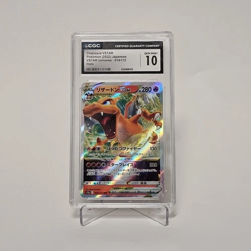 Charizard VSTAR 014/172 Japanese Edition, CGC10 Gem Mint