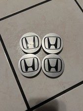 Oem Set Of 4 Honda Metallic Wheel Center Caps 69mm 44732-s9a-a00 Oem Set Of 4 Honda Metallic Wheel Center Caps 69mm 44732-s9a-a00
