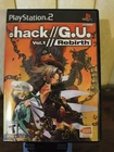.hack GU Vol 1 Rebirth (ps2, PlayStation 2) CIB