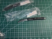 Cutco 3120 Birds Beak Paring Knife Black Handle USA 7.5" overall