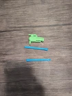 VTG Transformers G2 Sideswipe Green Missile Launcher & 2 Blue Rocket 1993 Hasbro