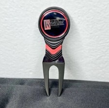 Ketel One Metal 3” Golf Divot Tool & 1" Coin Ball Marker Logo Black Red Silver