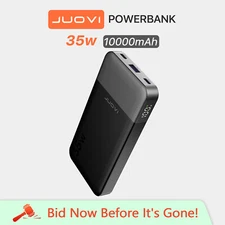 Power Bank 10000mAh 35W PD Fast Charging External Battery Backup For Cell Phone
