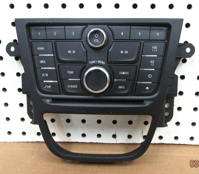 2013 2014 2015 2016 Buick Encore Radio Audio Control Panel Unit