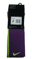 Nike Football Vapor Knee High Socks For Women's Shoe Size 4-6 Youth 3Y-5Y Purple