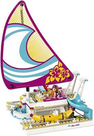 Lego Friends 41317 SUNSHINE CATAMARAN Olivia Stephanie Liam Sail Boat NEW IN BOX