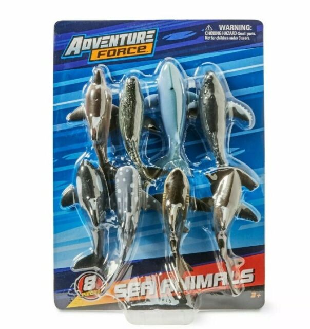 Adventure Force Sea Animals Play Set Unique Figurines X 2