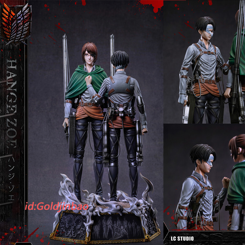 In Stock LC Studio Attack on Titan Levi·Ackerman Model PU Hange