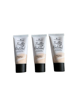 3x essence Pretty Natural Hydrating Foundation 010 Cool Porcelaine (3x30ml) OVP
