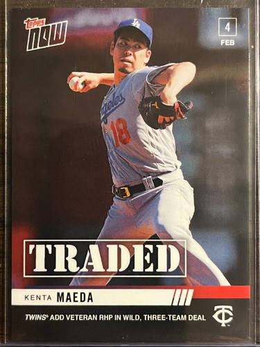 2019 Topps Now OS-68 Kenta Maeda