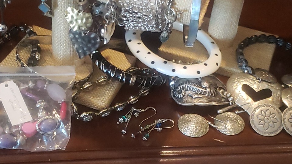 VTG/Now Mixed Jewelry Lot Anne Klein Lucky Premier Design Silver Tone 7