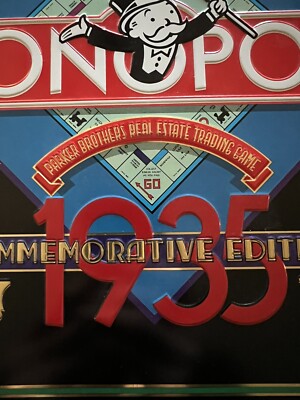人生ゲーム MONOPOLY 1935 COMMEMORATIVE EDITION Amazon.com: Parker Brothers Monopoly 1935 Commemorative