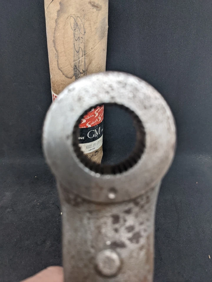 Nuevo de Lote Antiguo 1961 1962 Pontiac Tempest engranaje de dirección Pitman brazo Saginaw 5674764 Foto 4 de 4