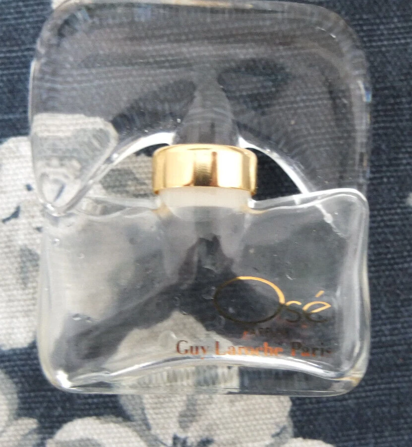 Jahrgang jai Ose Guy Laroche Eau de Parfum leere Flasche Mini - Bild 2 von 4