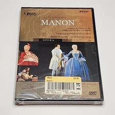 Manon - Jules Massenet DVD, 2003 Opera National De Paris, Brand NEW