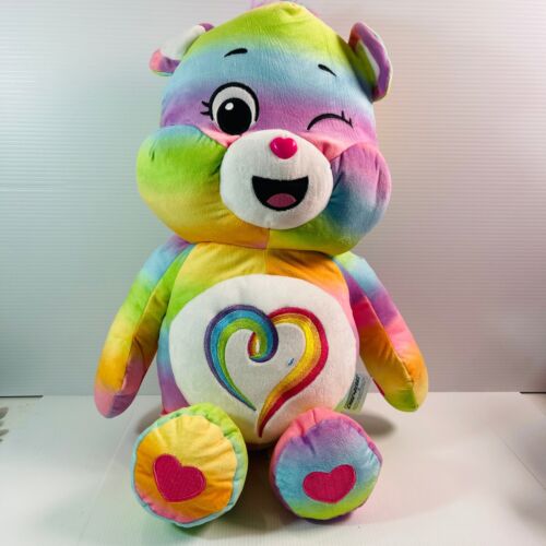 Care Bear Togetherness Bear Unlock The Magic Winking Rainbow Heart 58cm 23inch