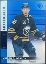 2019-20 Upper Deck SP Rookie Authentics Blue Foil Parallel #116 Victor Olofsson