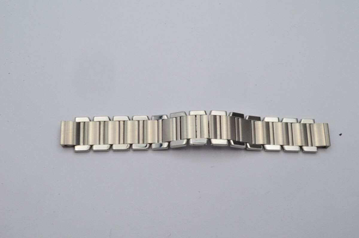 CARTIER TANK FRANCAISE STAHL ARMBAND 19MM VINTAGE TOP