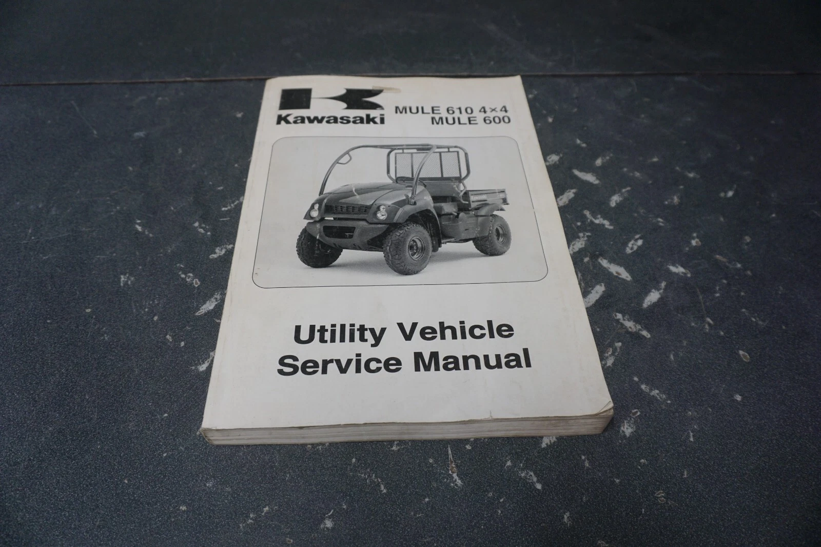Kawasaki ATV Utility Vehicle OEM 2005 Mule 610 4x4 Service Manual 99924-1349-01