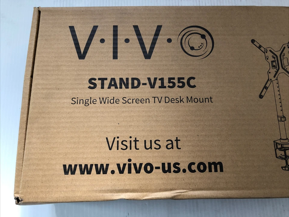 VIVO TV and Ultra Wide Screen Monitor Desk Mount Stand for Screens up to 42" - Image 3 of 4