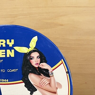 VINTAGE DAIRY QUEEN PORCELAIN SIGN ICE CREAM SALES SERVICE STATION
