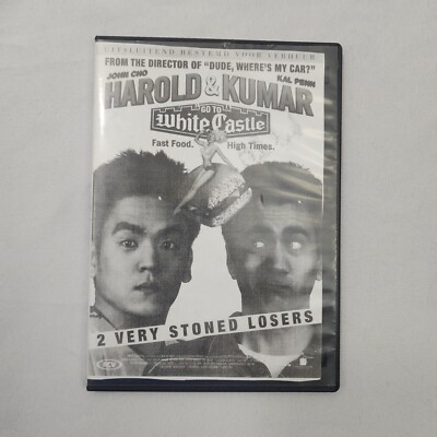 Harold & Kumar Go to White Castle (DVD, 2004 Unrated) John Cho, Kal Penn