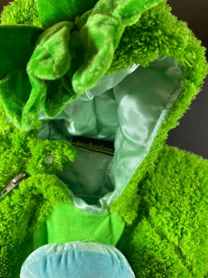 Костюм на Хэллоуин на подкладке горох один размер детский зеленый - Изображение 2 из 4