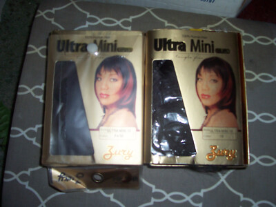 Zury ultra Mini 100% Human Hair Extensions Topper Hairpiece 2 pkt 10pcs each NEW
