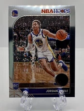 Jordan Poole 2019-20 NBA Hoops Premium Stock #223 RC Warriors Base Rookie 🔥📈