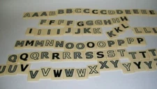 Vintage Educational  A B C's in Pairs for Pears Bag Set of 87 