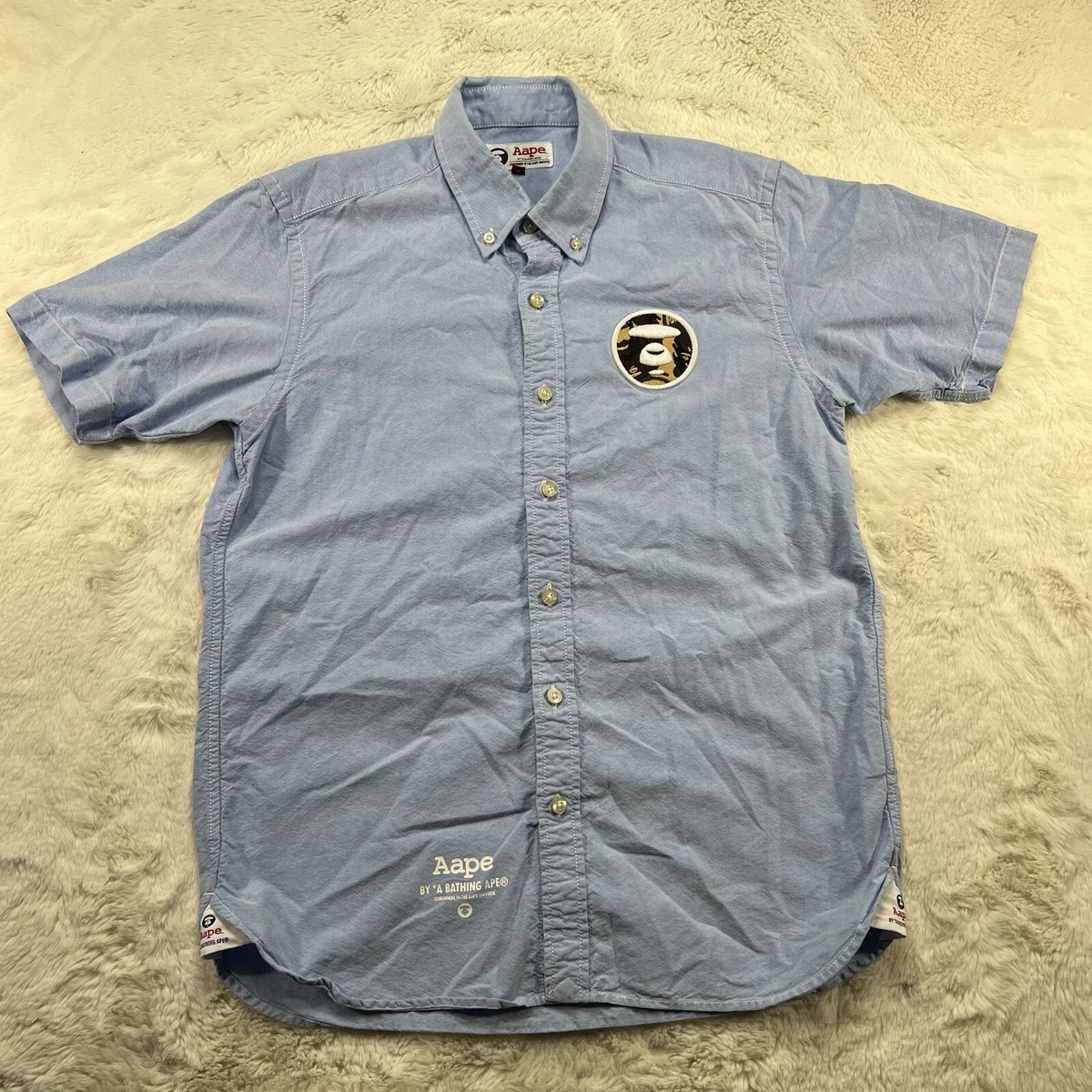 Bape short sales sleeve shirt