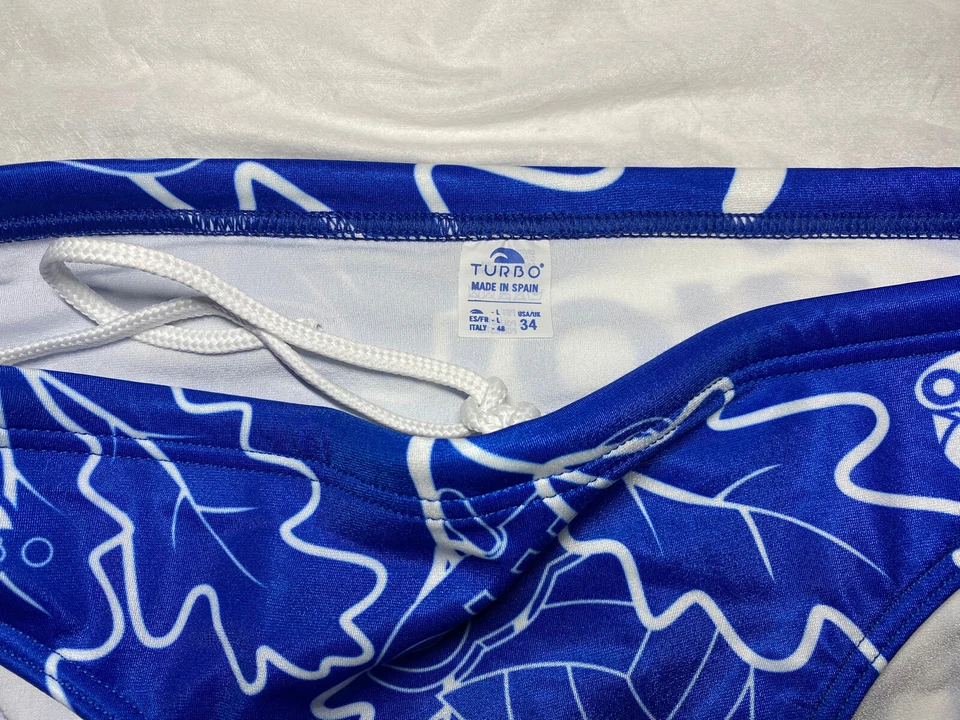 Mens Turbo Water Polo Speedo LG / 34 Ohio Squirrels Swim Brief - Image 3 of 4