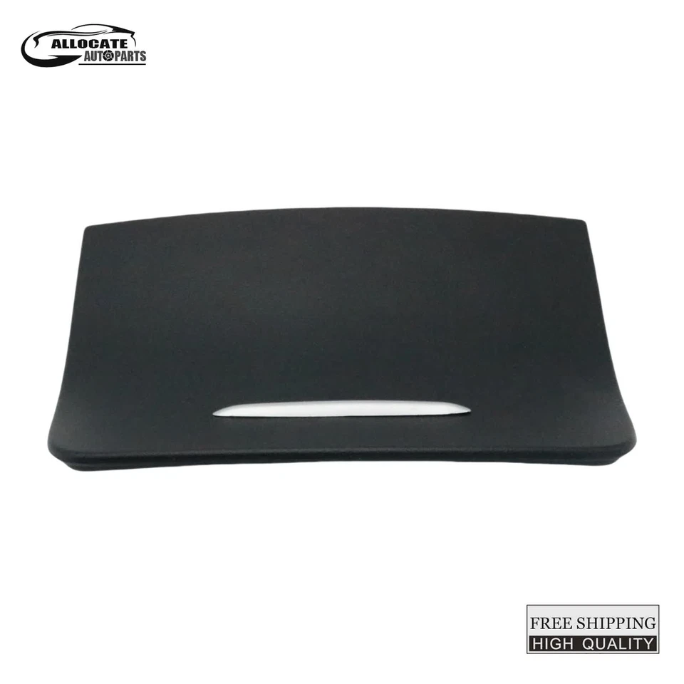 Moldura de cubierta de consola central trasera negra para Mercedes-Benz S450 S560 S65 AMG Foto 2 de 4
