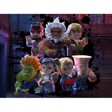 Capcom Street Fighter Arcade Series Mighty Jaxx 4-Inch Mini-Figure