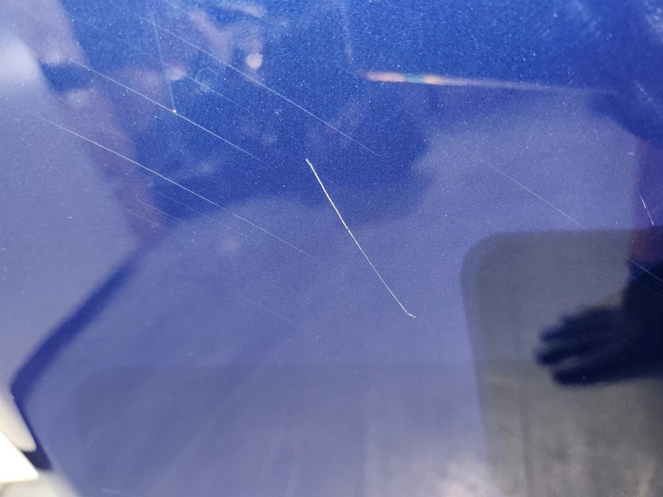 ✅ 08-13 OEM BMW E92 E93 M3 cupé convertible capó panel azul 381 * Foto 2 de 4