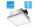 Delta Breez Slim 70 CFM Bathroom Exhaust Fan Edge-Lit LED Light ENERGY STAR