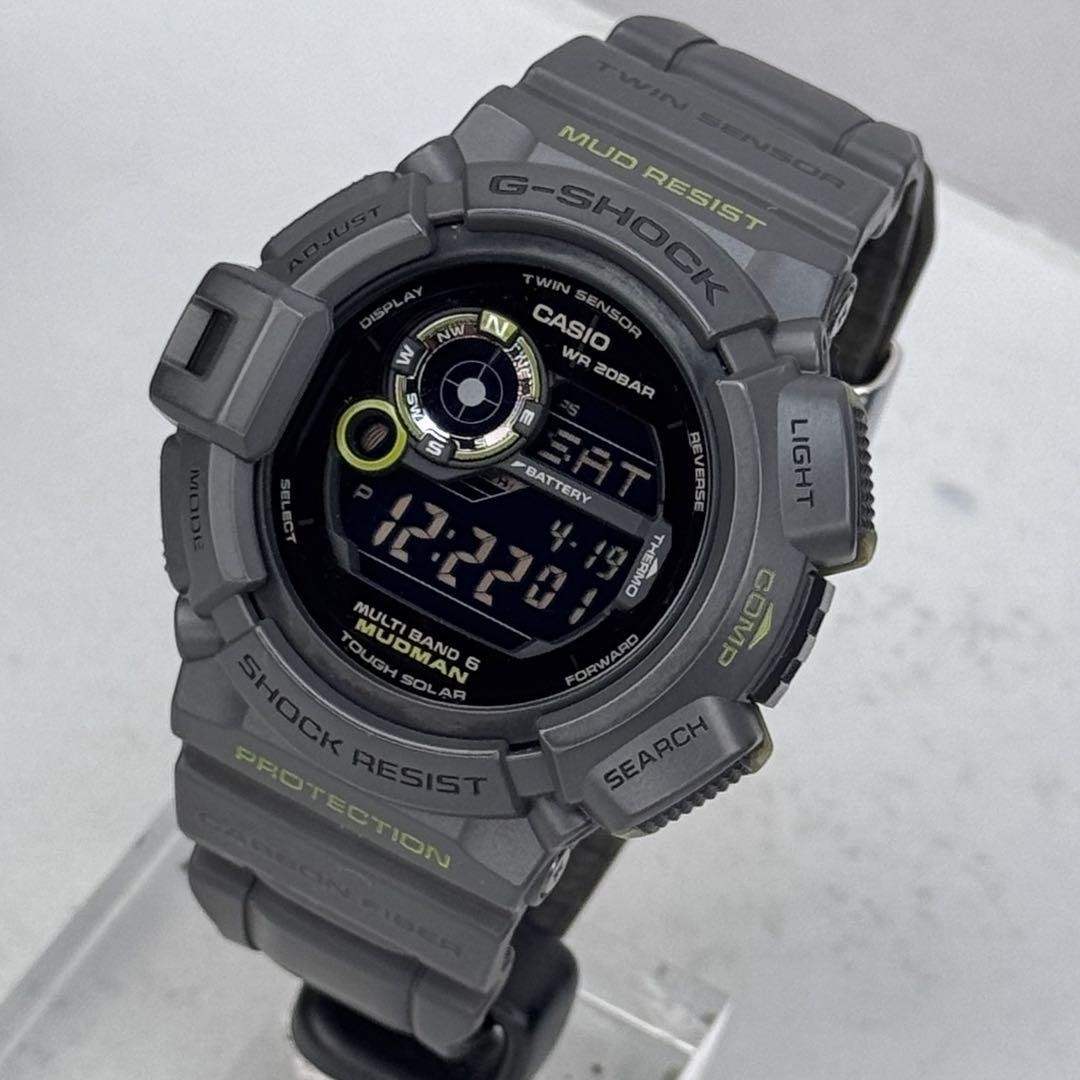 Casio G-Shock Mudman GW-9300GY-1JF Radio Solar Limited Smoky