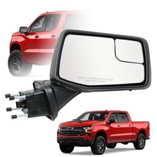 Passenger Side Door Mirror for 2019-2024 Chevy Silverado 1500, with Right