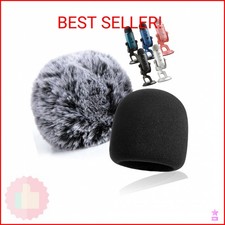 YOUSHARES 2PCS Blue Yeti Pop Filter for Blue Yeti Microphone, Yeti Foam Windscre