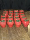 Vintage Hazel Atlas Strawberry Jam Jar