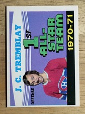 1971-72 O-Pee-Chee #252 J.C. Tremblay AS1 (EX)