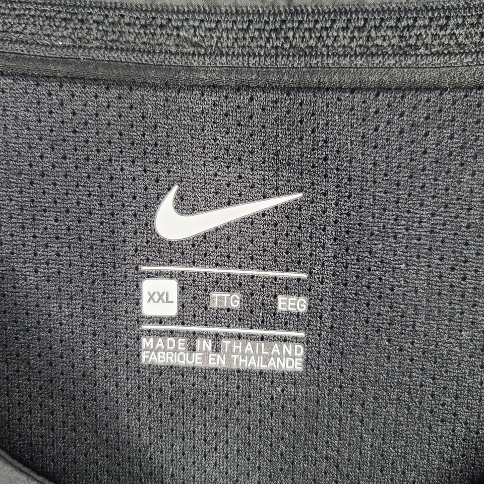 Nike Georgia Bulldogs Coaches Windbreaker Pullover 1/4 Zip Black Lightweight XXL - Image 3 of 4