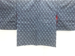 35071# JAPANESE KIMONO / ANTIQUE HAORI / COTTON / BINGO KASURI